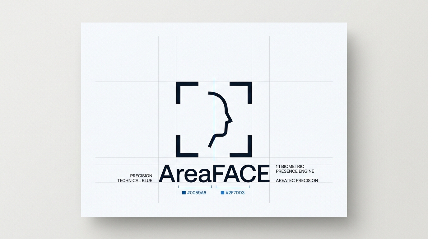 Identidade visual e geometria óptica do AreaFACE — Areatec